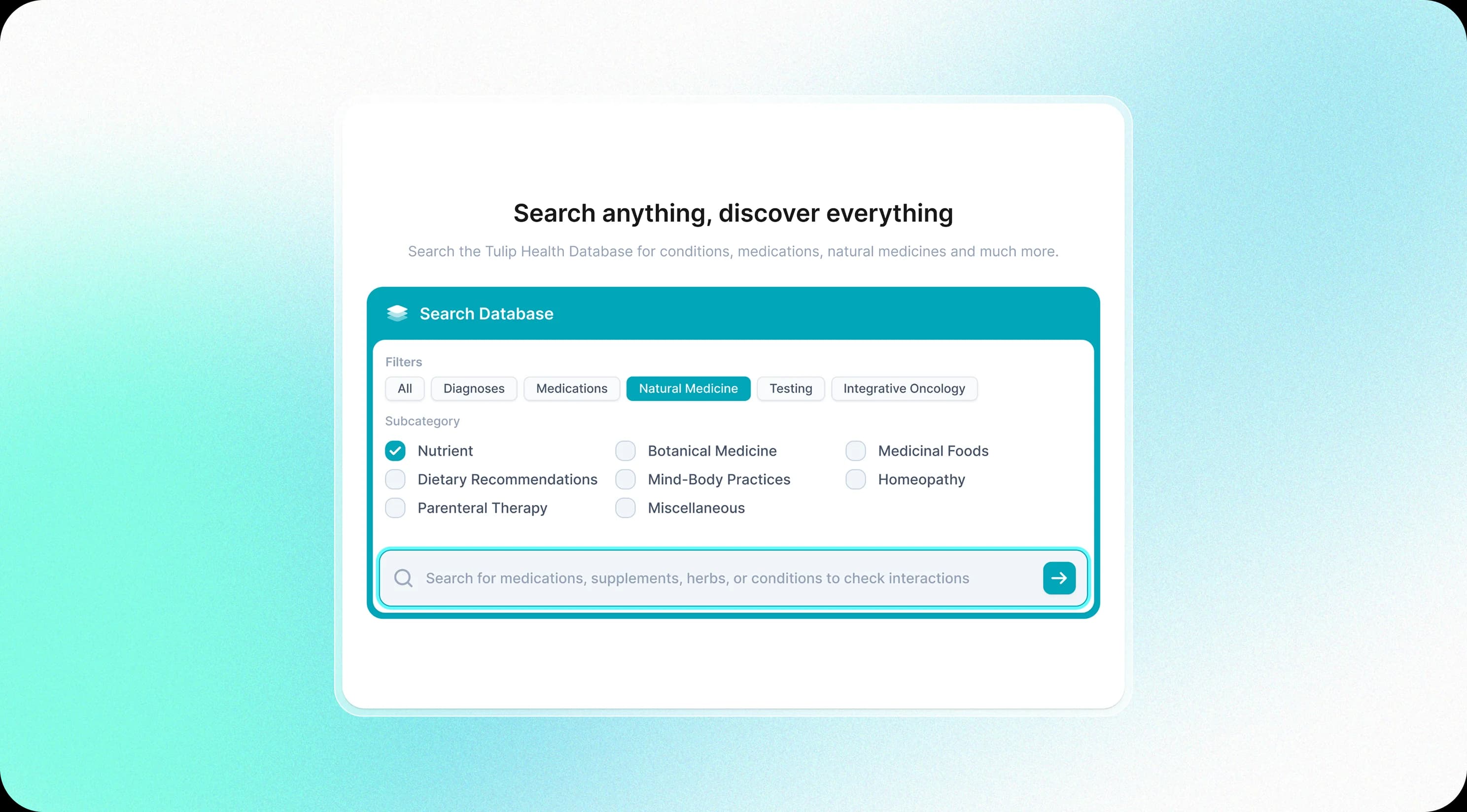 Diagnoses & Treatments